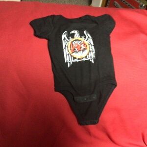 SLAYER baby onesie